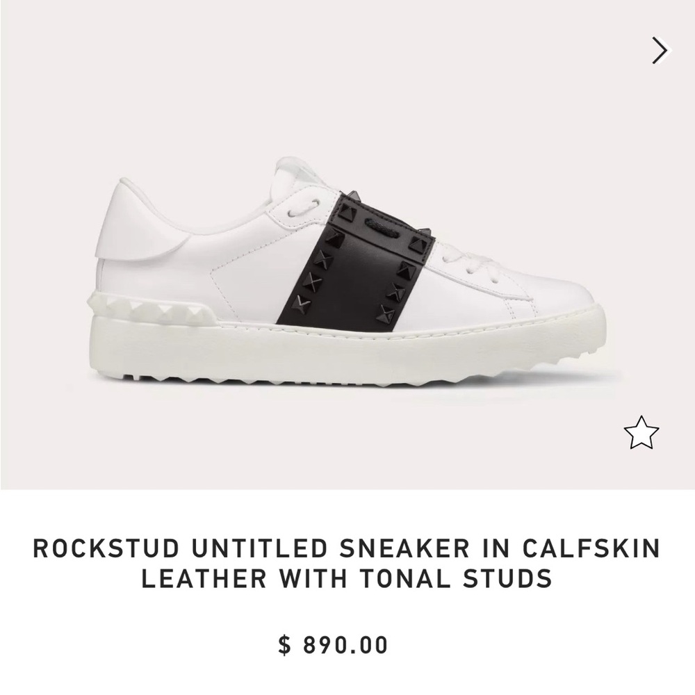 Valentino studded sneakers